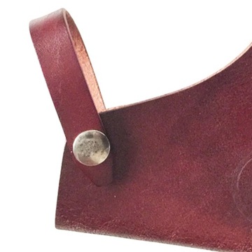 Skórzana osłona ostrza Pochwa głowy Kabura