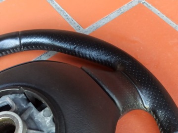 PEUGEOT 206 Lift 307 кожаный руль 2001-2008 ОЧЕНЬ КРАСИВЫЙ ОРИГИНАЛ