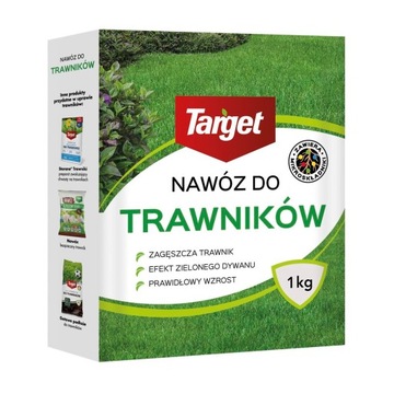 TARGET NAWÓZ Z MIKROSKŁADNIKAMI GRANULAT DO TRAWNIKÓW TRAWA 1 KG