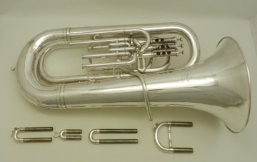Tuba Bb Besson England New Standard Po przeglądzie technicznym DR23-125