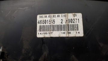 46801545 PŘÍSTROJOVÁ DESKA BUDÍKY FIAT PANDA II 1.1 08R