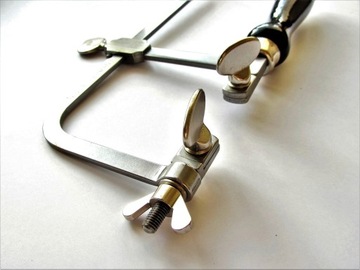 Piła włosowa z podwójnym naciągiem Niqua 80 mm