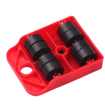 НАБОР РОЛИКОВ ДЛЯ ТРАНСПОРТИРОВКИ И ПЕРЕДВИЖЕНИЯ МЕБЕЛИ 150 КГ