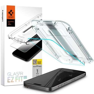 Szkło hartowane do iPhone 15 Pro, Spigen EzFit