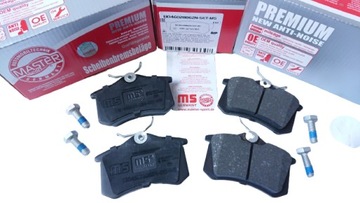 KLOCKI HAMULCOWE TYŁ MS AUDI SEAT SKODA VW