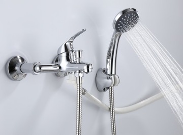 Смеситель для ванны и душа с клапаном