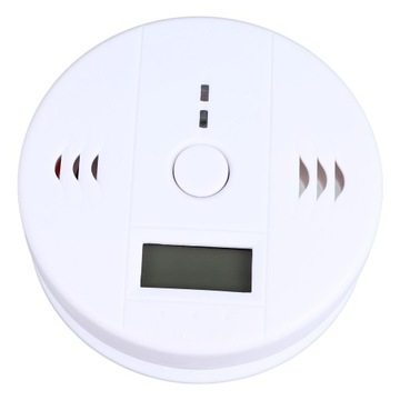 Wyświetlacz LCD alarmu CO Wysoka czułość Dźwięk Ostrzeżenie świetlne