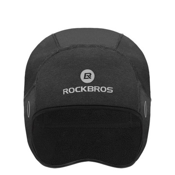 CZAPKA POD KASK ROCKBROS OTWORY NA OKULARY CZARNA