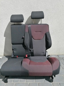 SEAT TOLEDO III FOTEL TYL LEWY KANAPA 2007R