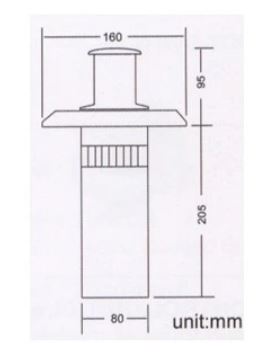 Электрический шпиль EC600
