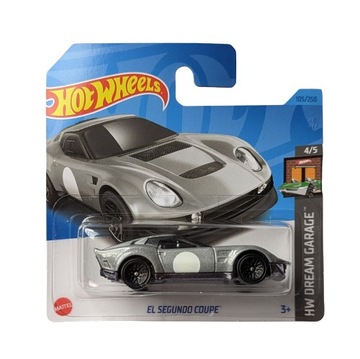 HOT WHEELS El Segundo Coupe Srebrny 2023 NOWY