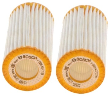 2× BOSCH F 026 407 278 FILTR OLEJE
