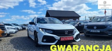 Honda Civic X Hatchback 5d 1.0 VTEC TURBO 126KM 2019 Honda Civic biala perla 1,0 i-vtec ledy duza navi