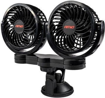 WENTYLATOR SAMOCHODOWY NAWIEW WIATRAK DO AUTA 12V