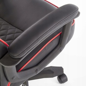 BAFFIN BLACK-RED вращающееся кресло