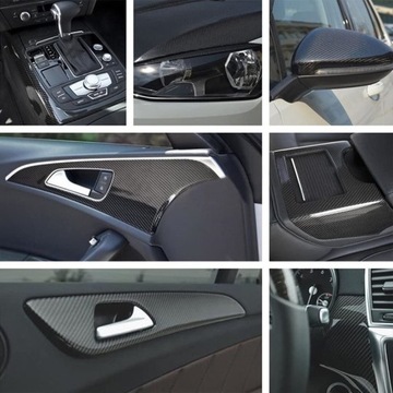 ФОЛЬГА УГЛЕРОДНЫЙ ШПОН ГЛЯНЦЕВЫЙ ЧЕРНЫЙ ЧЕРНЫЙ КАПОТ КРЫША АВТОМОБИЛЯ