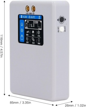 ПОРТАТИВНЫЙ МИНИ-АППАРАТ ДЛЯ ТОЧЕЧНОЙ СВАРКИ HD LCD НА 18650 ЯЧЕЙОК, НАБОР «Сделай сам», 5000 мАч
