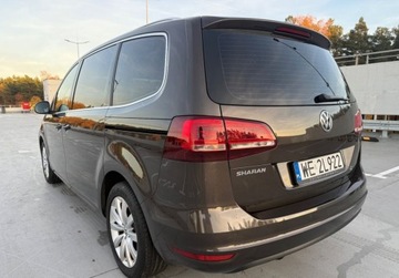Volkswagen Sharan II Van Facelifting 2.0 TDI SCR 150KM 2020 Volkswagen Sharan salon PL FV VAT 23 Highline bezwypadkowy DSG gwara, zdjęcie 4