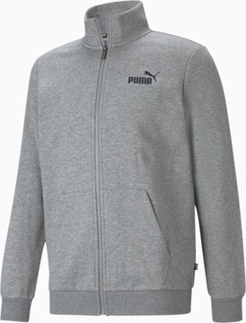 BLUZA MĘSKA BEZ KAPTURA ROZPINANA SPORTOWA ESSENTIALS TRACK JACKET PUMA