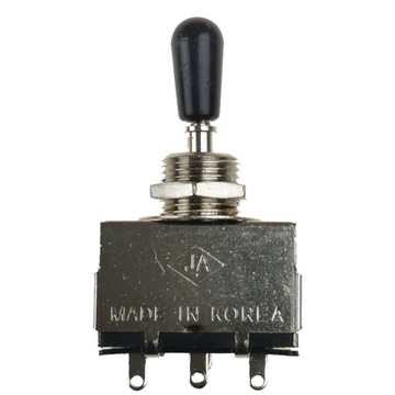 KERA AUDIO 3P/LP/CZARNY PRZEŁĄCZNIK 3-POZYCYJNY