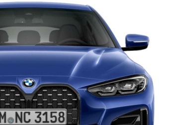 BMW Seria 4 G22-23-26 Coupe 2.0 420d 190KM 2023 BMW Seria 4 Niebieski Portimao l Shadow Line l M PRO l VAT23 2.0 Diesel, zdjęcie 3