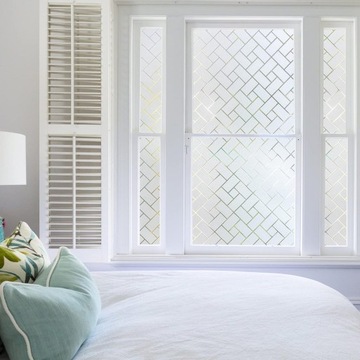 ДЕКОРАТИВНАЯ САМОКЛЕЯЩАЯСЯ ОКОННАЯ ПЛЕНКА МАТОВОЕ ОКОННОЕ СТЕКЛО 100*152см