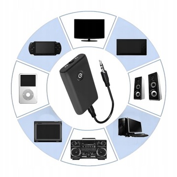 Передатчик Приемник Передатчик Аудио адаптер Bluetooth 5.0 AUX TT-BA07