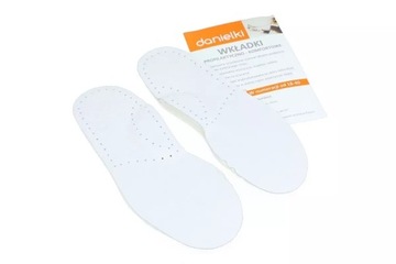 Стельки для обуви профилактические профилированные кожаные R22