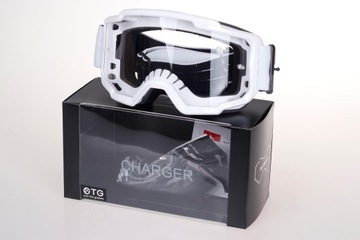 CROSS ENDURO MOTOCROSS ATV LS2 CHARGER БЕЛЫЕ ОЧКИ белые