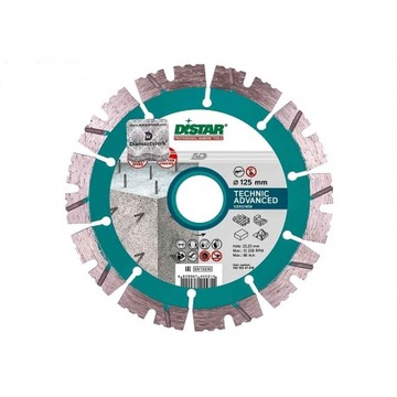 TARCZA DIAMENTOWA DISTAR Technic Advanced 125x2,2