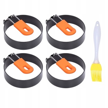 НАБОР ИЗ 4 СТАЛЬНЫХ ФОРМ ДЛЯ ЯИЧНИЦЫ