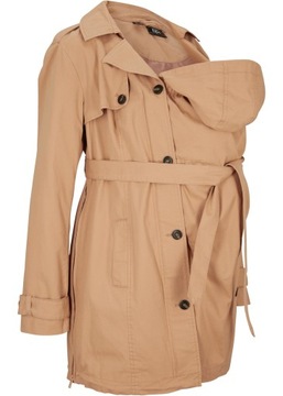 (42/32) BPC PŁASZCZ CIĄŻOWY Z WSTAWKĄ NIEMOWL. 52