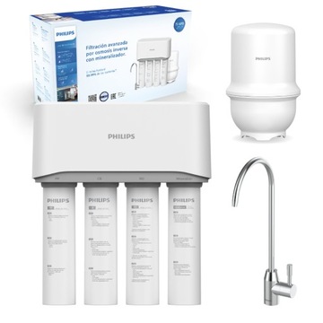 Filtr wody pitnej PHILIPS AUT3268 odwrócona osmoza pod zlew, mineralizacja