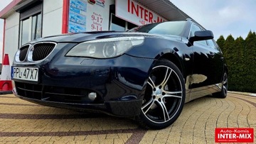 BMW Seria 5 E60 Sedan 2.5 525i 218KM 2006 BMW Seria 5 Zarejestrowany kombi bogata wersja gaz LPG 2.5 BenzynaLPG, zdjęcie 6