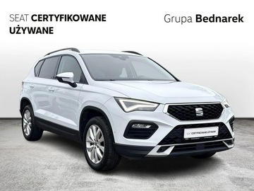 Seat Ateca SUV Facelifting 1.5 EcoTSI 150KM 2022 Seat Ateca Bezwypadkowy / Salon Polska / Serwis, zdjęcie 6