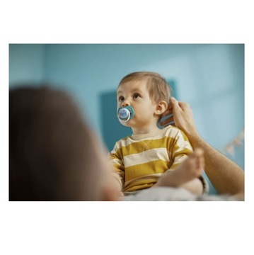 PHILIPS AVENT 2x ULTRA AIR GIRL ОРТОДОНТИЧЕСКАЯ соска, ЖЕСТКАЯ, 6-18М + ЧЕХОЛ