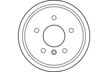 TRW DB4235 Тормозной барабан