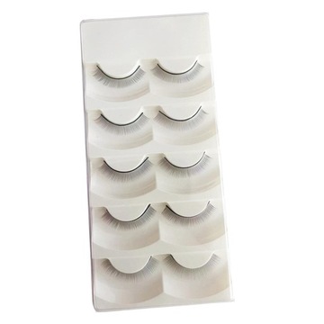5 par Practice Lashes Paski do przedłużania rzęs 8 mm żółte
