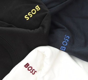 Koszulka męska T shirt HUGO BOSS 3pack 3pak 3 szt