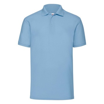 FRUIT POLO KOSZULKA MĘSKA 65/35 SKY BLUE L