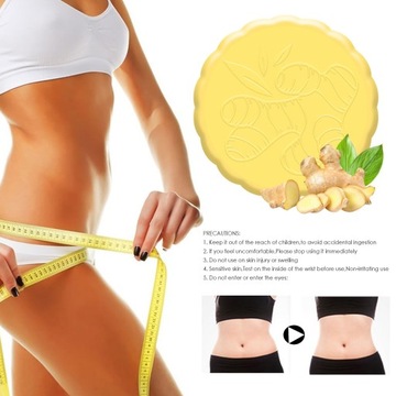 Имбирное мыло для похудения и лимфатической детоксикации