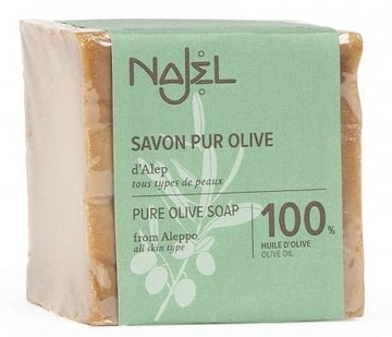 NAJEL Mydło z Aleppo 100% OLIWNE 200g