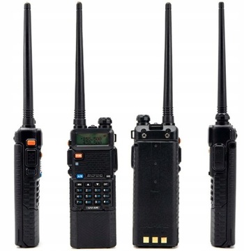 Krótkofalówka Baofeng UV-5R 10W 8800mAh czarny