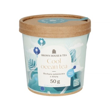 BROWN HOUSE & TEA Supplement - бирюзовый чай COOL OCEAN TEA (50г)
