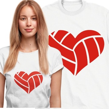 Damski T-Shirt Biały KOSZULKA KIBICA REPREZENTACJI POLSKI SIATKÓWKI M