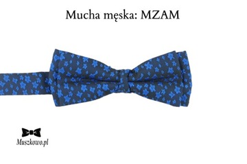 ТЕМНО-СИНИЙ Мужские подтяжки и галстук-бабочка в горошек