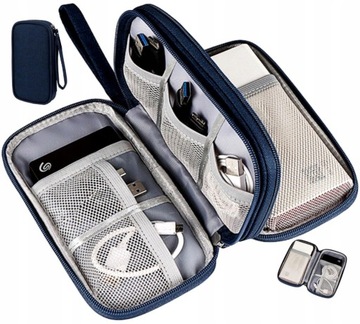 Organizer Torba podróżny kable POKROWIEC ELEKTRONIKĘ usb etui ładowarki