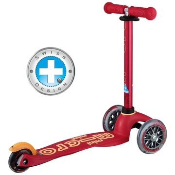 Самокат Mini Micro Deluxe Plus Ruby Red