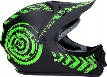 ОДОБРЕН МОТОЦИКЛСКИЙ ШЛЕМ ENDURO QUADA CROSS