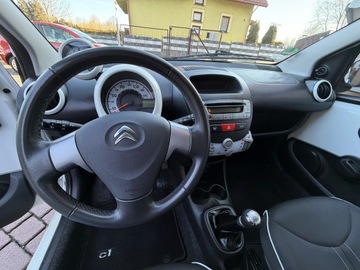 Citroen C1 I Hatchback 5d Facelifting 2012 1.0 i 68KM 2013 Citroen C1 TYLKO 84tyśkm! 1WŁAŚCICIEL 1.0b ORYGINAŁ LAKIER 2013r LED KLIMA, zdjęcie 29
